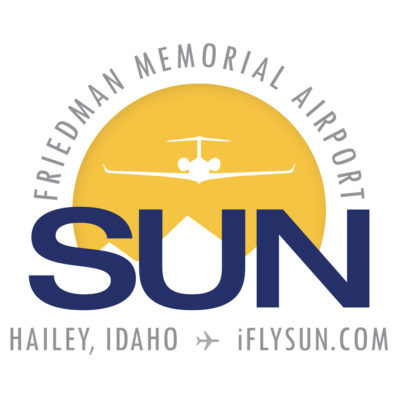 SUN Friedman Memorial Airport - Logo Design by Glick + Fray in Sun Valley Idaho