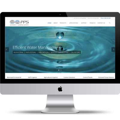 PSS Automation Pumping Systems - Web Design by Glick + Fray in Sun Valley Idaho