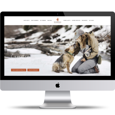 Silver Creek Outfitters - Web Design by Glick + Fray in Sun Valley Idaho