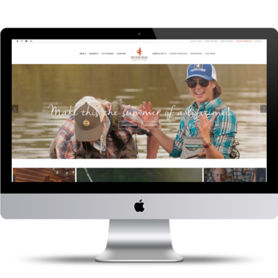 Silver Creek Outfitters - Web Design by Glick + Fray in Sun Valley Idaho