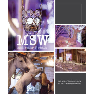 MSW - Graphic Design by Glick + Fray in Sun Valley Idaho