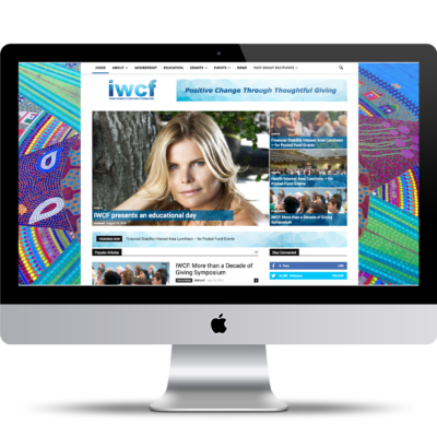 Idaho Women's Charitable Foundation - Web Design by Glick + Fray in Sun Valley Idaho