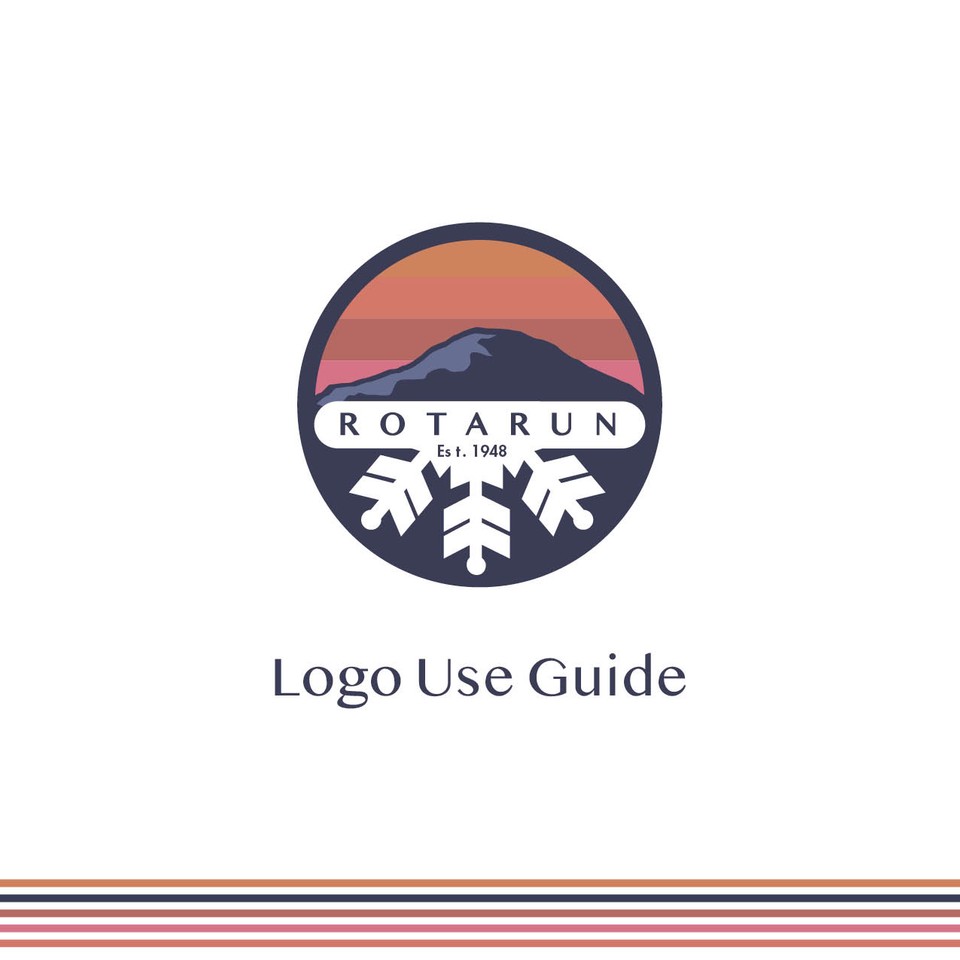 Rotarun | Glick + Fray | Hailey Graphic Designer | Web Designer | Logo use guide