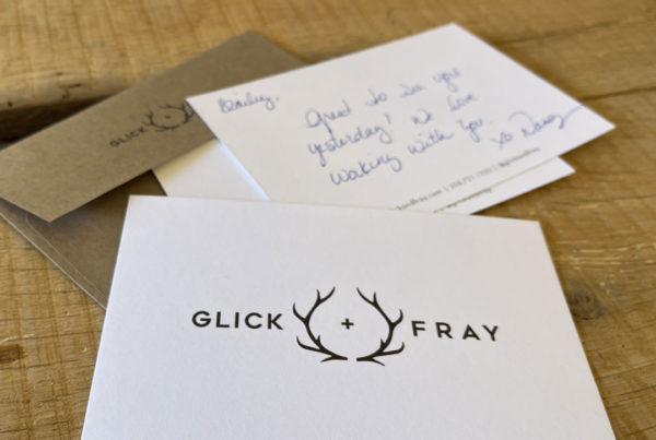 Branding elements | Glick + Fray